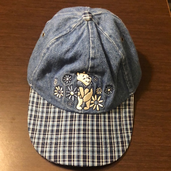 Disney Pooh Denim Cap - Picture 1 of 6